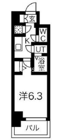 ファーストフィオーレ難波南パークサイドの物件間取画像